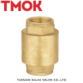 full brass nickle plated swing female thread check valves